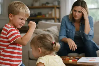 4 Year Old Hitting Phase