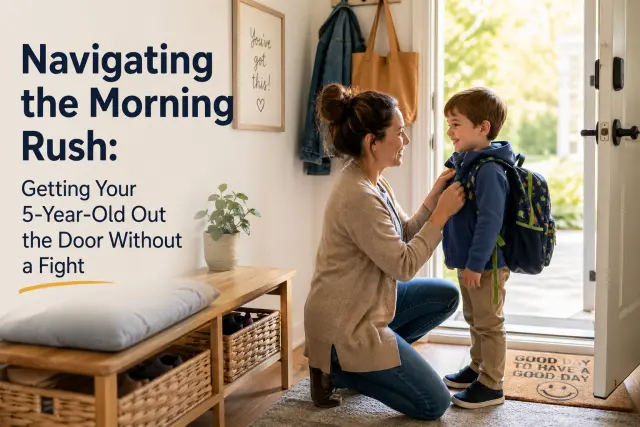 Navigating the Morning Rush: Getting Your 5-Year-Old Out the Door Without a Fight