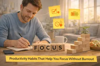 Productivity Habits That Help You Focus Without Burnout
